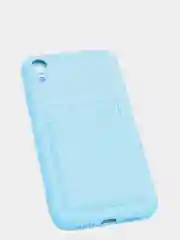 Голубой wallet Чехол с карманом для карт iPhone 6 6s, 7 8 Plus, X XR XS Max, 11 12 13 Mini Pro Max