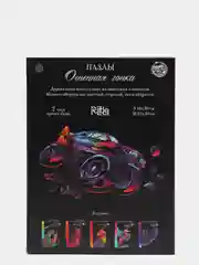 Пазлы фигурные "Огненная гонка"