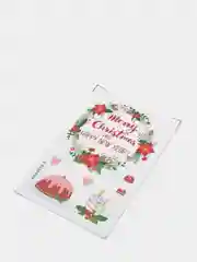 Новогодняя наклейка на окна, двери и стены "Рождественские мотивы". 9 листов с наклейками
