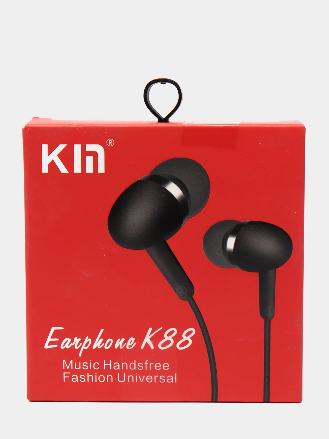 Черный наушники проводные K88