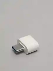 Белый otg переходник с Micro USB,  OTG Type C на USB, отг