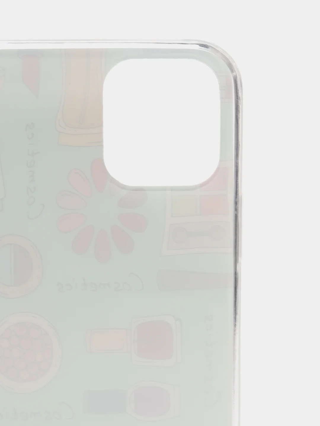 Мятный чехол iPhone 12 / 12 Pro, 12 Pro Max, 12 Mini чехол силиконовый с рисунком
