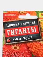 Семена цветы "Цинния Гиганты"