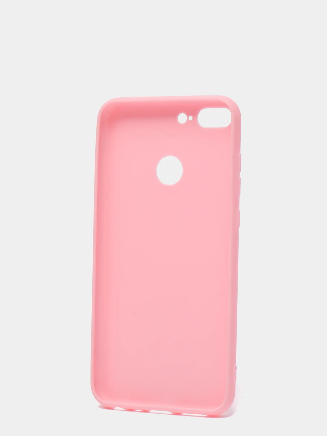 Розовый чехол Honor 9 Lite силиконовый