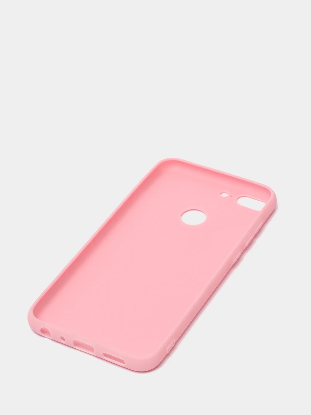 Розовый чехол Honor 9 Lite силиконовый