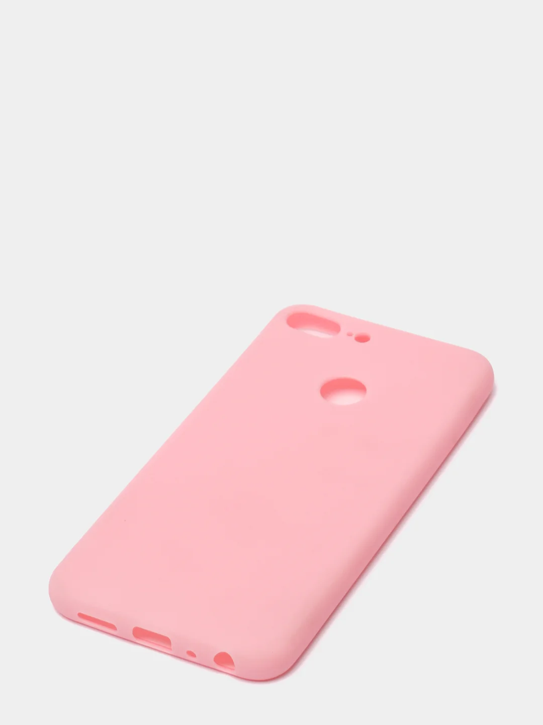 Розовый чехол Honor 9 Lite силиконовый