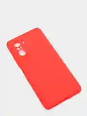 Красный чехол для Xiaomi Poco F3 / Xiaomi Redmi K40 Pro силиконовый матовый