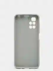 Серый чехол для Xiaomi Redmi 10 силиконовый