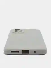 Серый чехол для Xiaomi Redmi 10 силиконовый