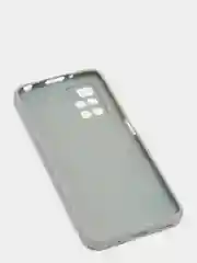 Серый чехол для Xiaomi Redmi 10 силиконовый