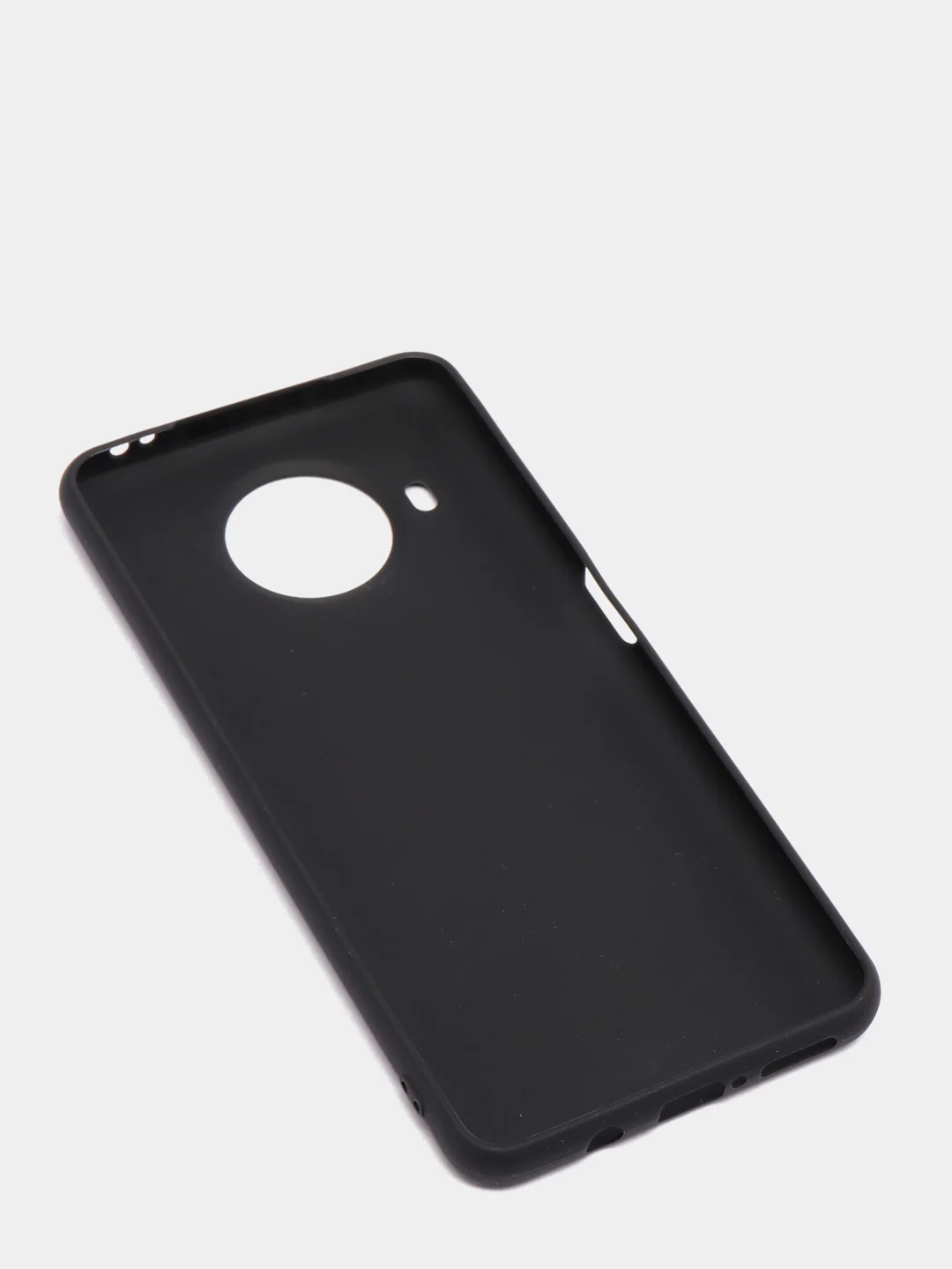 Чехол силиконовый для Xiaomi Poco M3 / Pocofone M3 / Mi 10T Lite черный противоударный