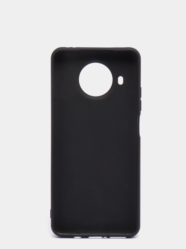 Чехол силиконовый для Xiaomi Poco M3 / Pocofone M3 / Mi 10T Lite черный противоударный