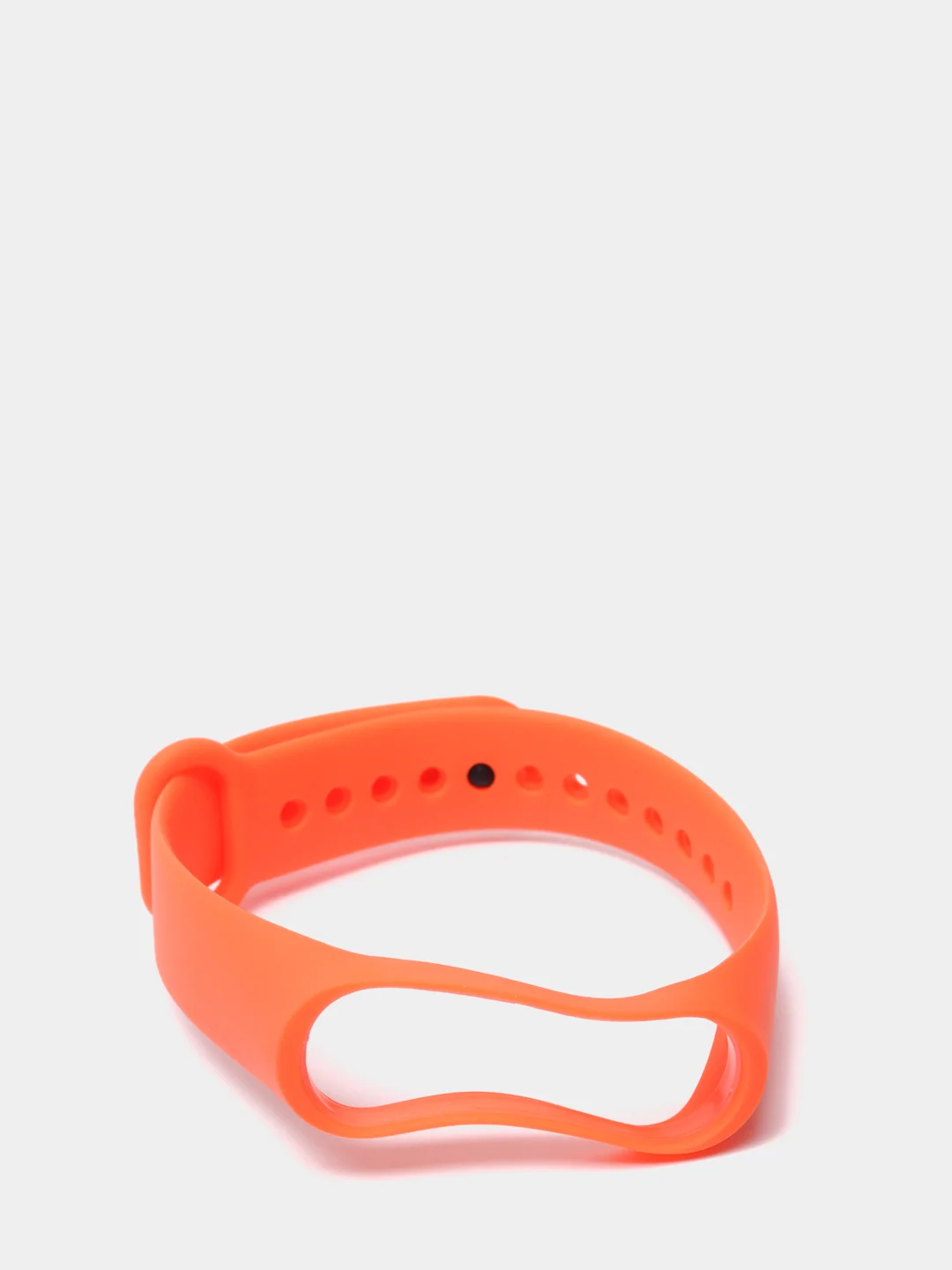 Оранжевый ремешок для Xiaomi Mi Band 3 / Mi Band 4 силиконовый, 20 цветов