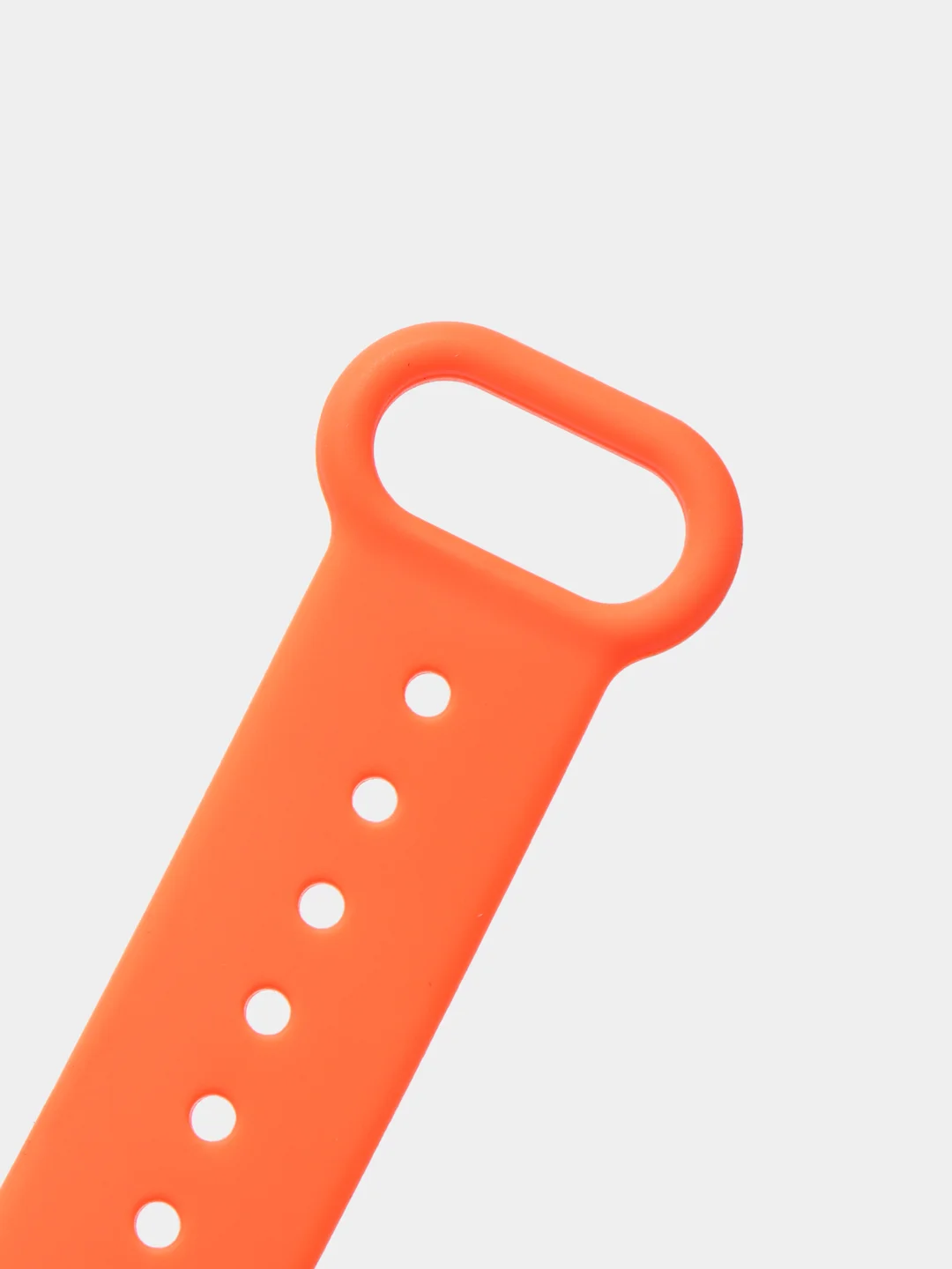 Оранжевый ремешок для Xiaomi Mi Band 3 / Mi Band 4 силиконовый, 20 цветов
