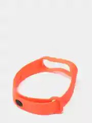 Оранжевый ремешок для Xiaomi Mi Band 3 / Mi Band 4 силиконовый, 20 цветов