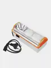 Фонарь аккумуляторный переносной, пластик, 28+1LED, 16x5x7см питание 4xAA, 220В, 50гц
