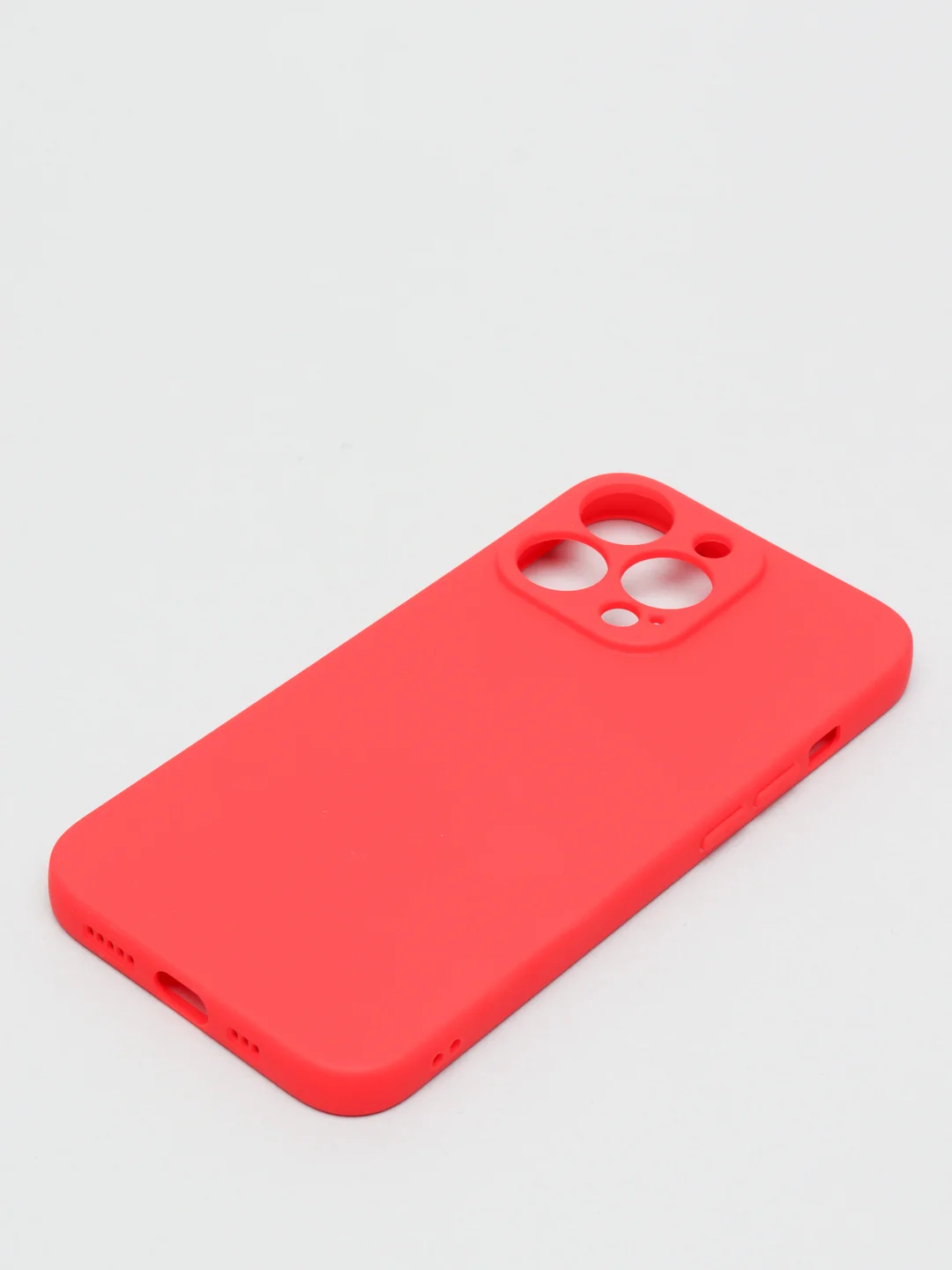 Красный чехол для iPhone 11, 13, 13 Pro, 13 Pro Max, 12, 12 Pro, 12 Pro Max, силикон