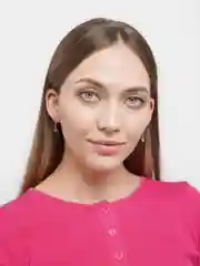 Черный серьги из медицинского сплава