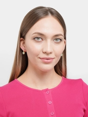 Серьги с гальваническим покрытием