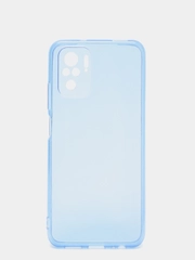 Чехол прозрачный для Xiaomi Redmi Note 10 / Note 10S, Poco M5s плотный неоновый с оттенком