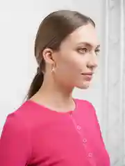 Серьги из медицинского сплава "Морские звезды"