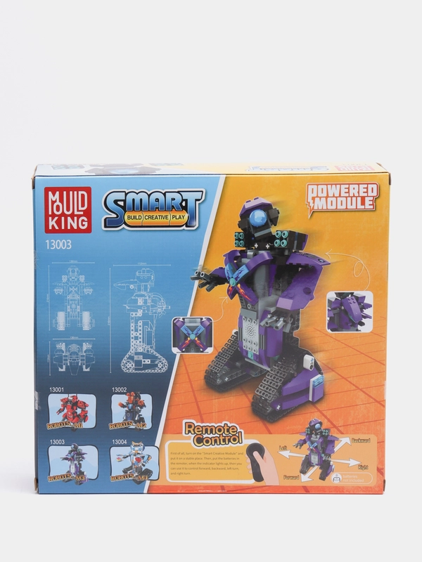 Конструктор радиоуправляемый MOULD KING 13003 "Робот-защитник", 331 деталь