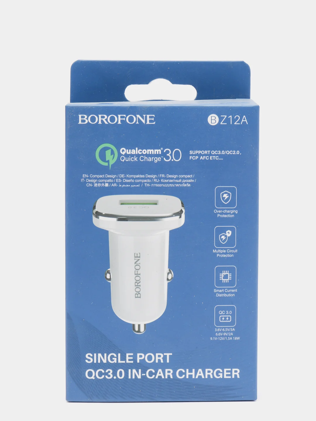 Автомобильное зарядное устройство Borofone BZ12A
