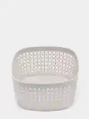 Серый меланж корзинка / сухарница / корзина / конфетница ПИРУЛА IDEA