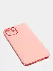 Розовый чехол усиленный с полосой для iPhone 11 Pro Max, силиконовый