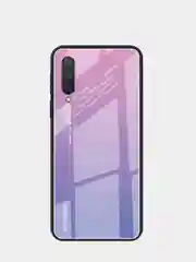 Лавандовый чехол противоударный для Xiaomi CC 9, градиентный
