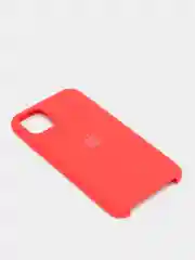 Красный чехол силиконовый iPhone 6/6S, 7/8/SE 2020, Plus, X/XS, XR, 11, 12, Pro, Max