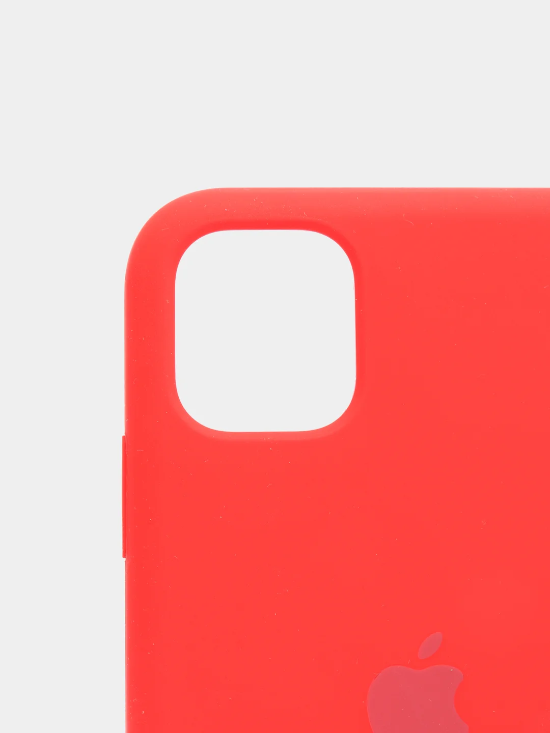Красный чехол силиконовый iPhone 6/6S, 7/8/SE 2020, Plus, X/XS, XR, 11, 12, Pro, Max