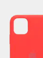 Красный чехол силиконовый iPhone 6/6S, 7/8/SE 2020, Plus, X/XS, XR, 11, 12, Pro, Max