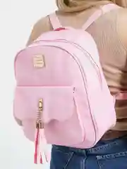 Розовый рюкзак женский