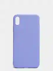 Пурпурный чехол для Apple iPhone XS Max силиконовый