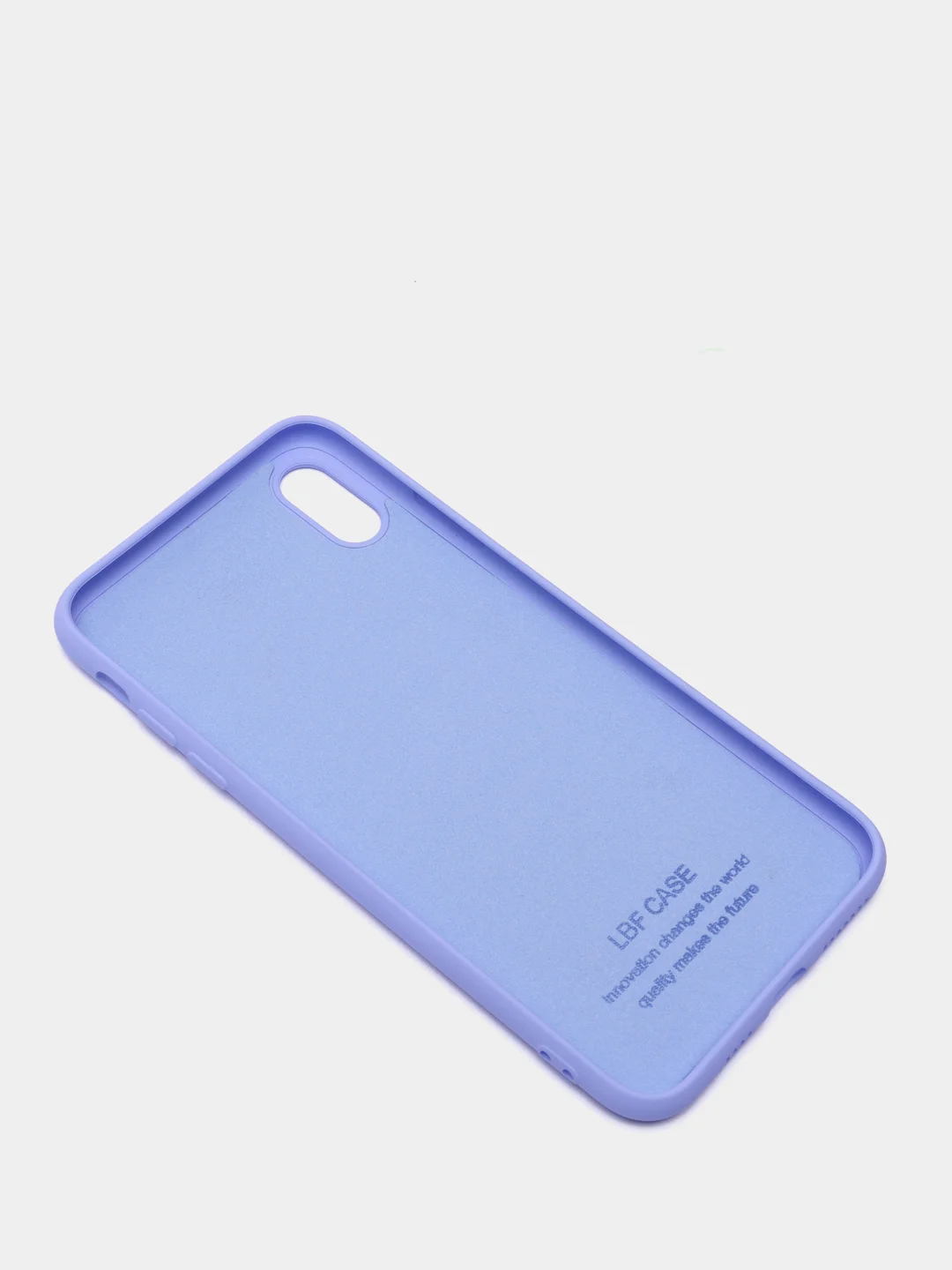 Пурпурный чехол для Apple iPhone XS Max силиконовый
