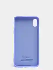 Пурпурный чехол для Apple iPhone XS Max силиконовый