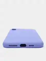 Пурпурный чехол для Apple iPhone XS Max силиконовый