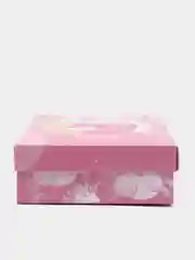 Розовый складная коробка "Для семьи", с крышкой, 21 х 15 х 5,7 см