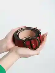 Коричневый ремень женский