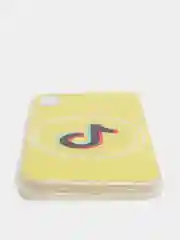 Лимонный чехол Apple iPhone XR силиконовый с рисунком