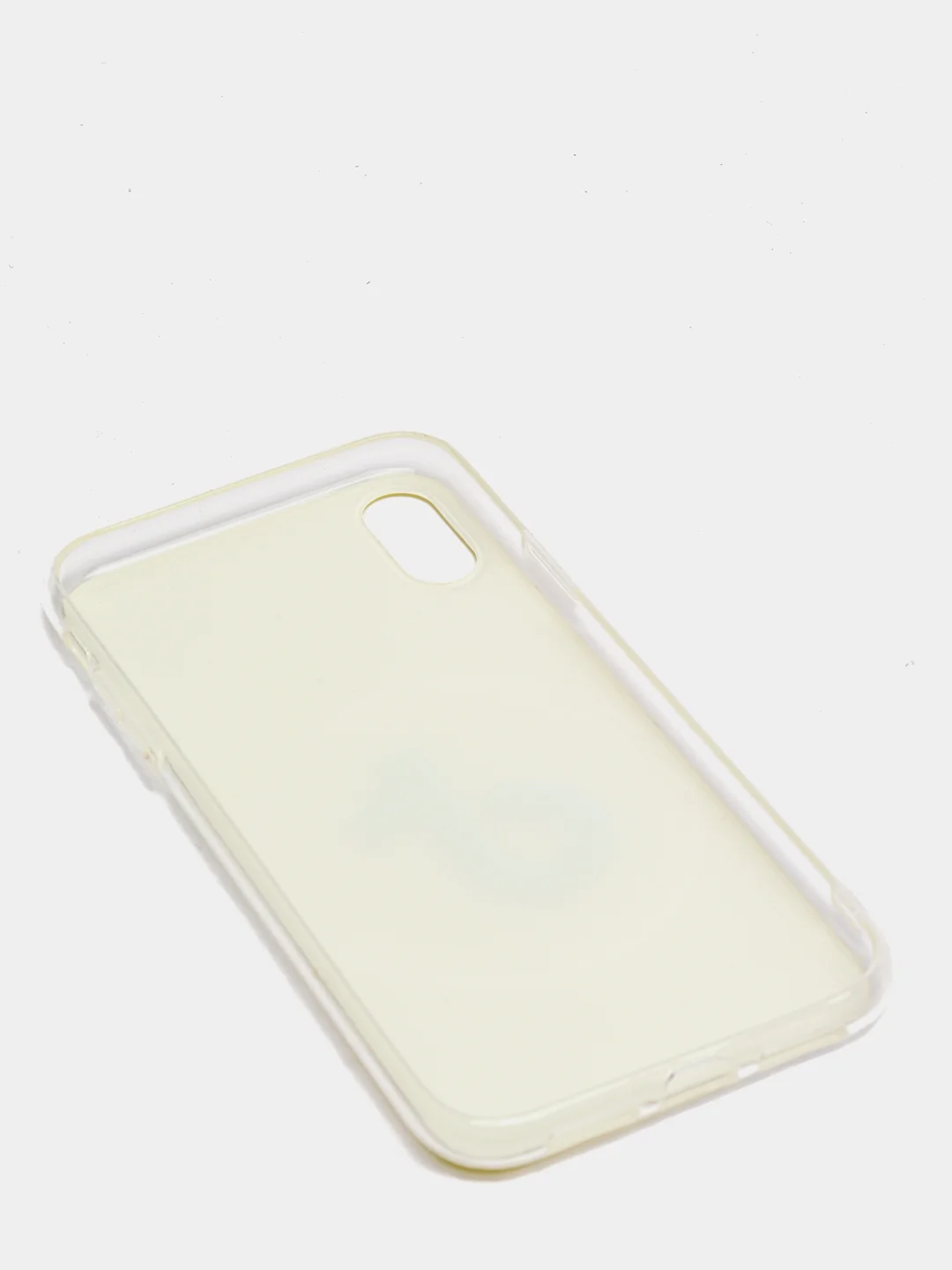 Лимонный чехол Apple iPhone XR силиконовый с рисунком