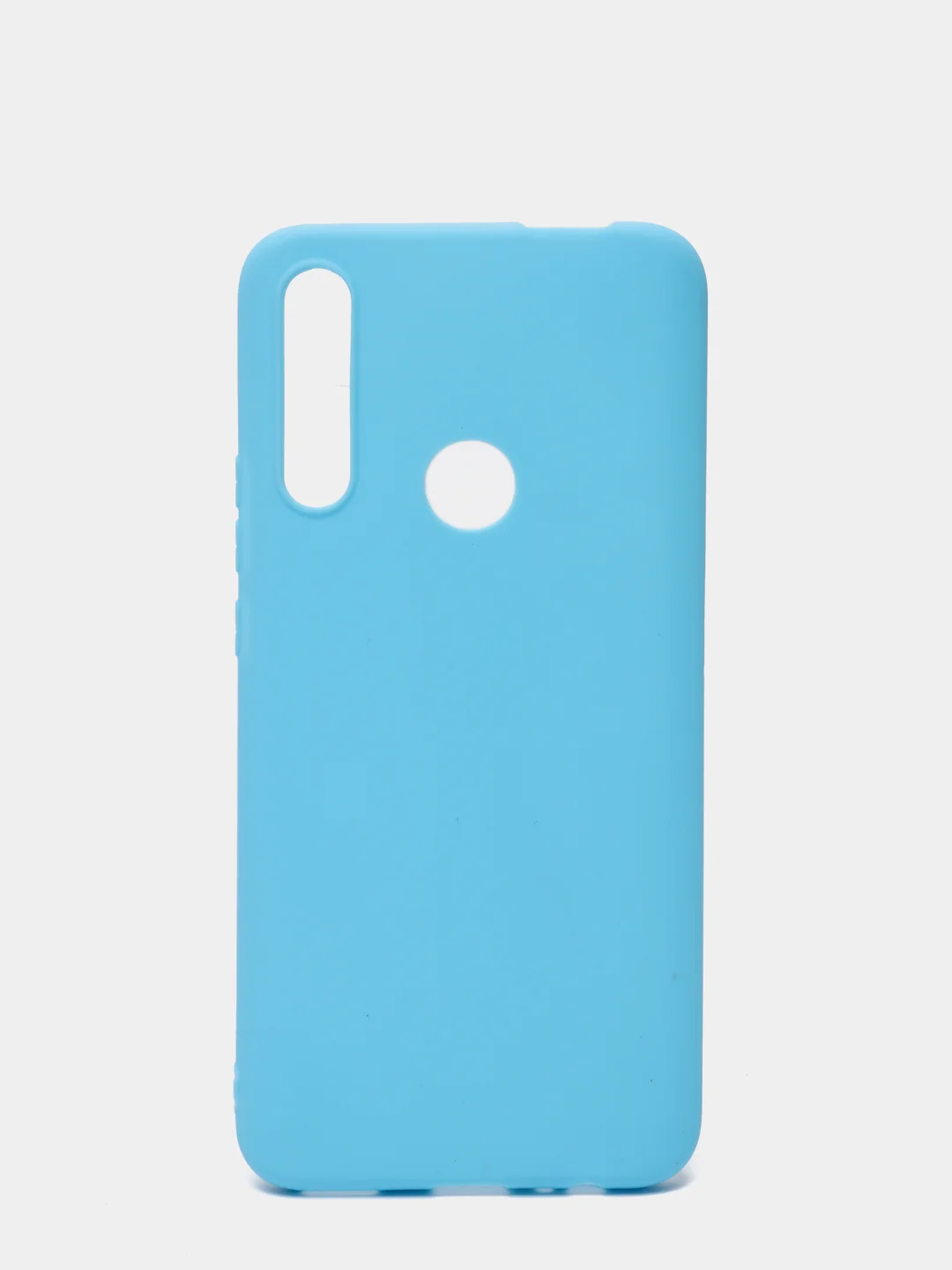Голубой чехол Huawei P Smart Z / Honor 9X / Honor 9X Premium силиконовый