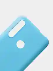 Голубой чехол Huawei P Smart Z / Honor 9X / Honor 9X Premium силиконовый