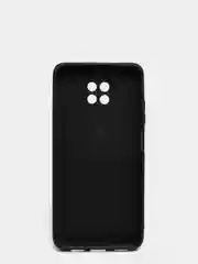 Чехол для Xiaomi Redmi Note 9T, силиконовый, черный