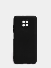Чехол для Xiaomi Redmi Note 9T, силиконовый, черный