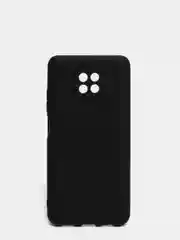 Чехол для Xiaomi Redmi Note 9T, силиконовый, черный
