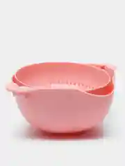 Розовый дуршлаг