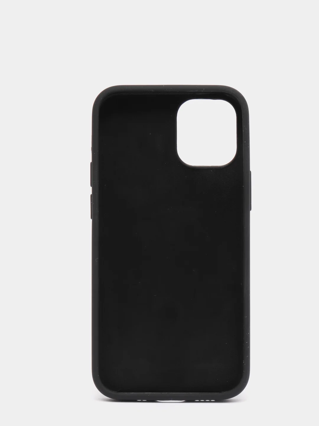 Черный чехол силиконовый для Apple iPhone 12Pro/12Mini/12/7/8