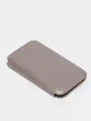 Серый чехол книжка Samsung Galaxy J1 2016 / J120